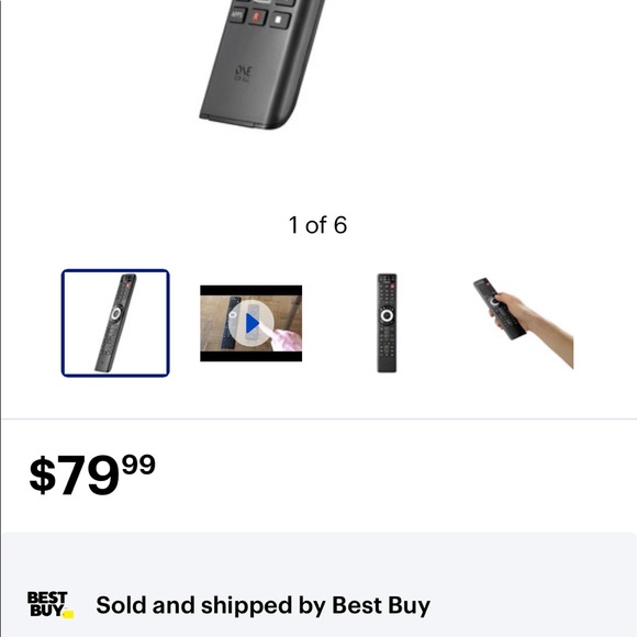 One For All Smart 8-Device Universal Remote Control w/ free app - Picture 8 of 8